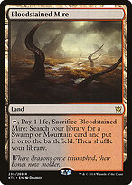 Bloodstained Mire — Khans of Tarkir