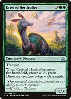 Crested Herdcaller — Rivals of Ixalan
