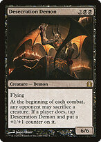 Desecration Demon — Return to Ravnica