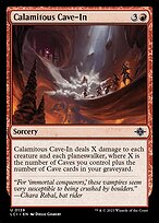 Calamitous Cave-In — The Lost Caverns of Ixalan