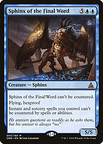 Sphinx of the Final Word — Oath of the Gatewatch