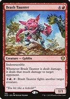 Brash Taunter — Starter Commander Decks