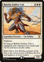 Raksha Golden Cub — Commander 2017