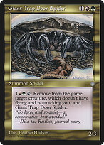 Giant Trap Door Spider — Ice Age