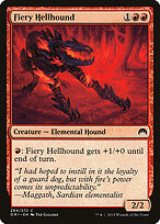 Fiery Hellhound — Magic Origins