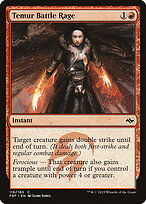Temur Battle Rage — Fate Reforged