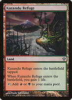 Kazandu Refuge — Zendikar