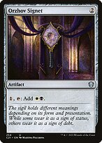 Orzhov Signet — Commander 2021