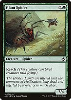 Giant Spider — Amonkhet