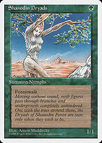 Shanodin Dryads — Fourth Edition