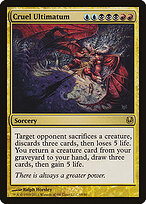 Cruel Ultimatum — Duel Decks: Ajani vs. Nicol Bolas