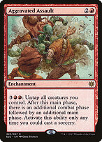 Aggravated Assault — Explorers of Ixalan