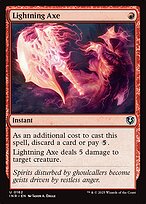 Lightning Axe — Innistrad Remastered