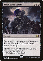 Black Sun's Zenith — Commander 2014