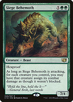 Siege Behemoth — Commander 2014