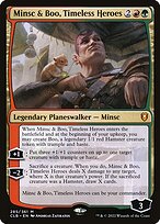 Minsc & Boo, Timeless Heroes — Commander Legends: Battle for Baldur's Gate