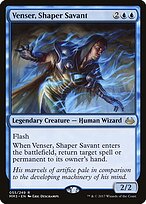 Venser, Shaper Savant — Modern Masters 2017