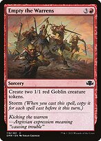 Empty the Warrens — Dominaria Remastered