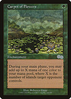 Carpet of Flowers — Urza's Saga