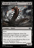 Ambush Gigapede — Outlaws of Thunder Junction