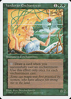 Verduran Enchantress — Fourth Edition