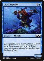 Coral Merfolk — Core Set 2020