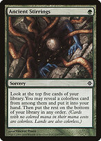 Ancient Stirrings — Rise of the Eldrazi