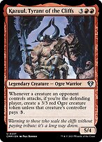 Kazuul, Tyrant of the Cliffs — Commander Masters