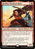 Brallin, Skyshark Rider — Commander 2020