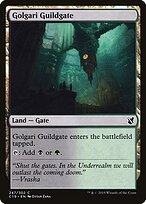 Golgari Guildgate — Commander 2019