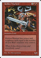 Keldon Warlord — Fifth Edition