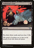 Ambition's Cost — Commander 2015