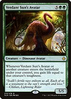 Verdant Sun's Avatar — Ixalan