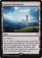 Isolated Watchtower — Commander 2018