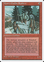 Mons's Goblin Raiders — Fourth Edition