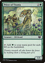 Priest of Titania — Commander 2014