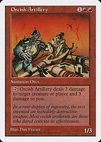 Orcish Artillery — Fifth Edition