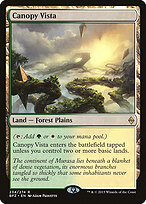 Canopy Vista — Battle for Zendikar