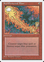 Red Elemental Blast — Fourth Edition