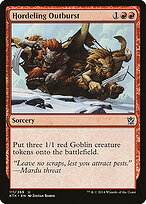 Hordeling Outburst — Khans of Tarkir