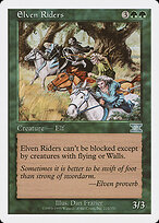 Elven Riders — Classic Sixth Edition