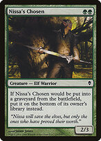 Nissa's Chosen — Zendikar
