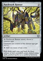 Patchwork Banner — Bloomburrow