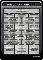 Baldur's Gate Wilderness — Oversize Cards