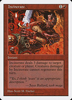Incinerate — Fifth Edition
