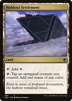 Holdout Settlement — Starter Commander Decks