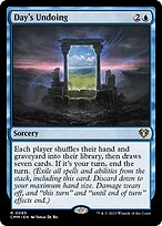 Day's Undoing — Commander Masters