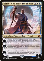 Teferi, Who Slows the Sunset — Innistrad: Midnight Hunt