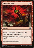 Shrapnel Blast — Duel Decks: Elves vs. Inventors