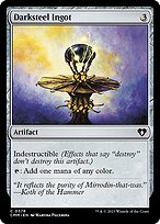 Darksteel Ingot — Commander Masters